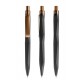 prodir QS20 Soft Touch PRS Push pen - Black / copper