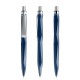 prodir QS20 PQS Push pen - blue cobalt/silver satin finish