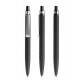 prodir QS01 Soft Touch PRS Push pen - Black / silver