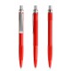 prodir QS30 PMS Push pen - red/silver satin finish