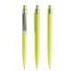 prodir QS01 PMS Push pen - Yellowgreen / silver