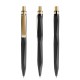 prodir QS20 Soft Touch PRS Push pen - black/gold satin finish