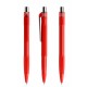 prodir QS30 PMT Push pen - red/silver chrome finish