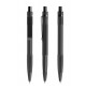 prodir QS30 Soft Touch PRS Push pen - Black / black