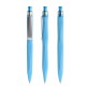 prodir QS20 Soft Touch PRS Push pen - cyan blue / silver