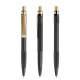 prodir QS30 Soft Touch PRS Push pen - black/gold satin finish