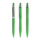 prodir QS20 Soft Touch PRS Push pen - light green /silver