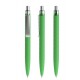 prodir QS01 Soft Touch PRS Push pen - light green /silver