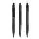 prodir QS30 Soft Touch PRS Push pen - Black / black