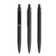 prodir QS03 Soft Touch PRS Push pen - Black / black