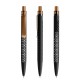 prodir QS40 Soft Touch PRS Push pen - black/copper satin finish