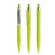 prodir QS30 Soft Touch PRS Push pen - Yellowgreen / silver