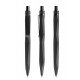 prodir QS20 Soft Touch PRS Push pen - Black / black