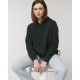 Vrouwensweater met capuchon Stella Bower black XL