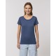 Vrouwen-T-shirt Stella Jazzer dark heather indigo L