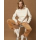 Vrouwensweater met capuchon Stella Bower natural raw L