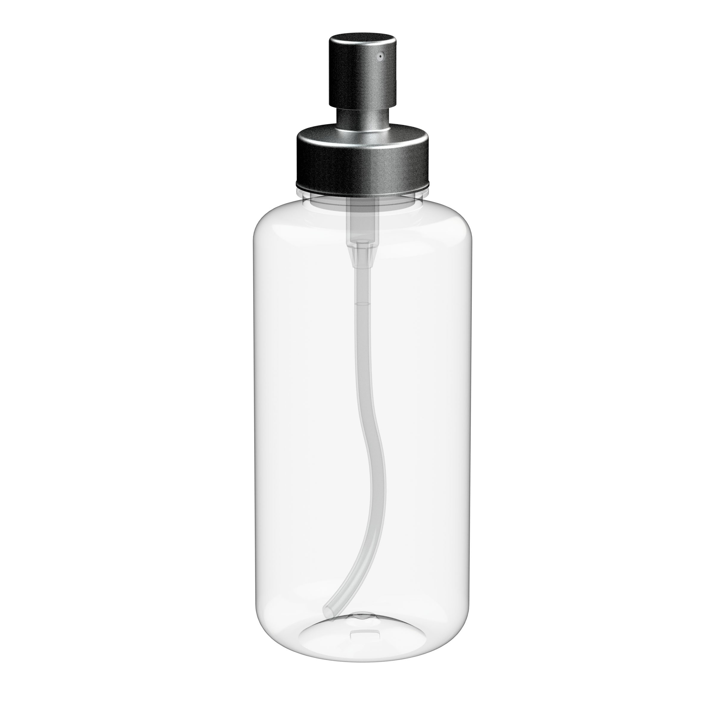 Sprayflasche "Superior" 1,0 l, klar-transparent, transparent/silber