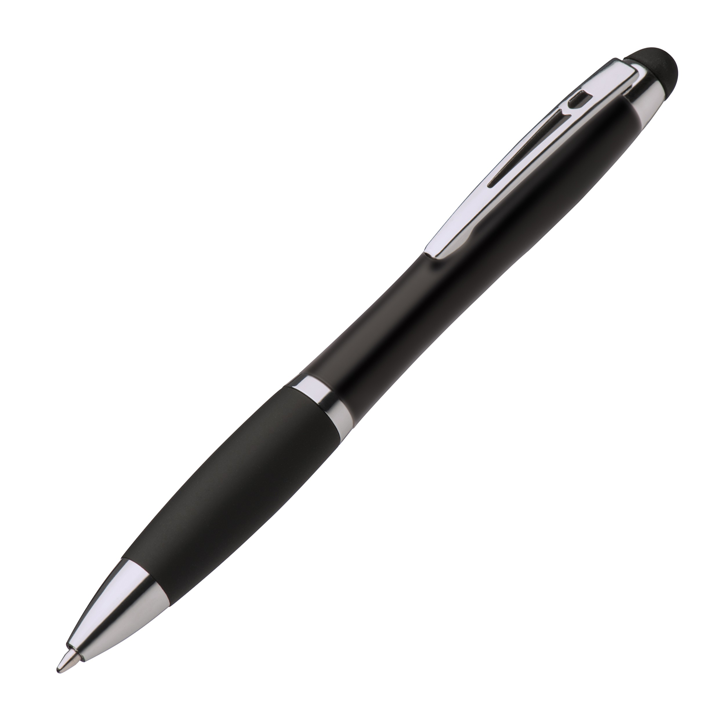 Kugelschreiber mit Touch-Pen La Nucia bedruckt als Werbeartikel 819463242 - Werbeartikel Kugelschreiber Mit Touch Pen La Nucia 819463242