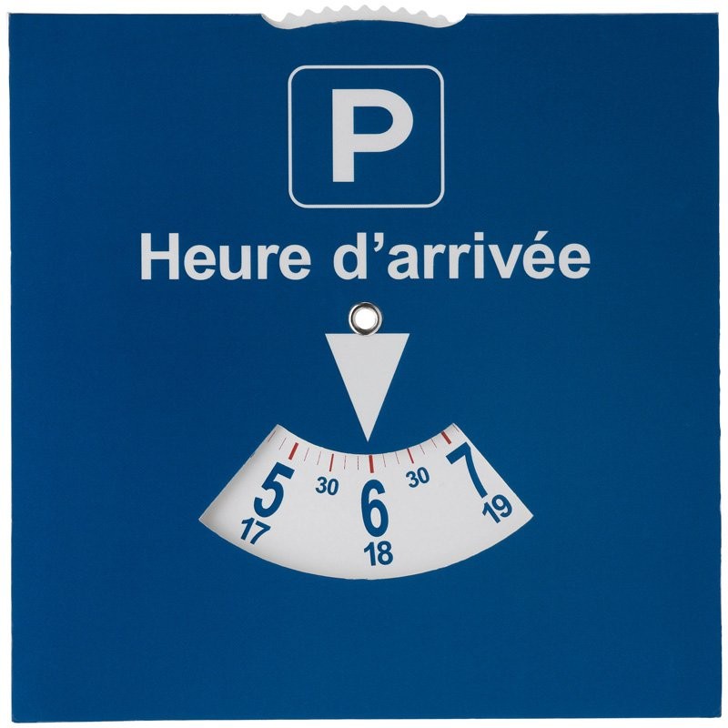 Parkscheibe für Frankreich bedruckt als Werbeartikel 1212345093