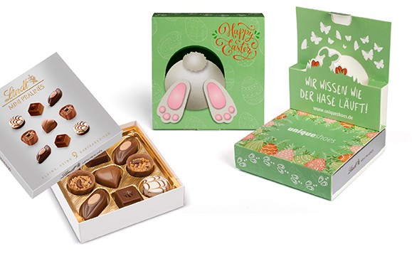 Lindt Schokoladentafel in Mailingmappe - schrema Werbeartikel