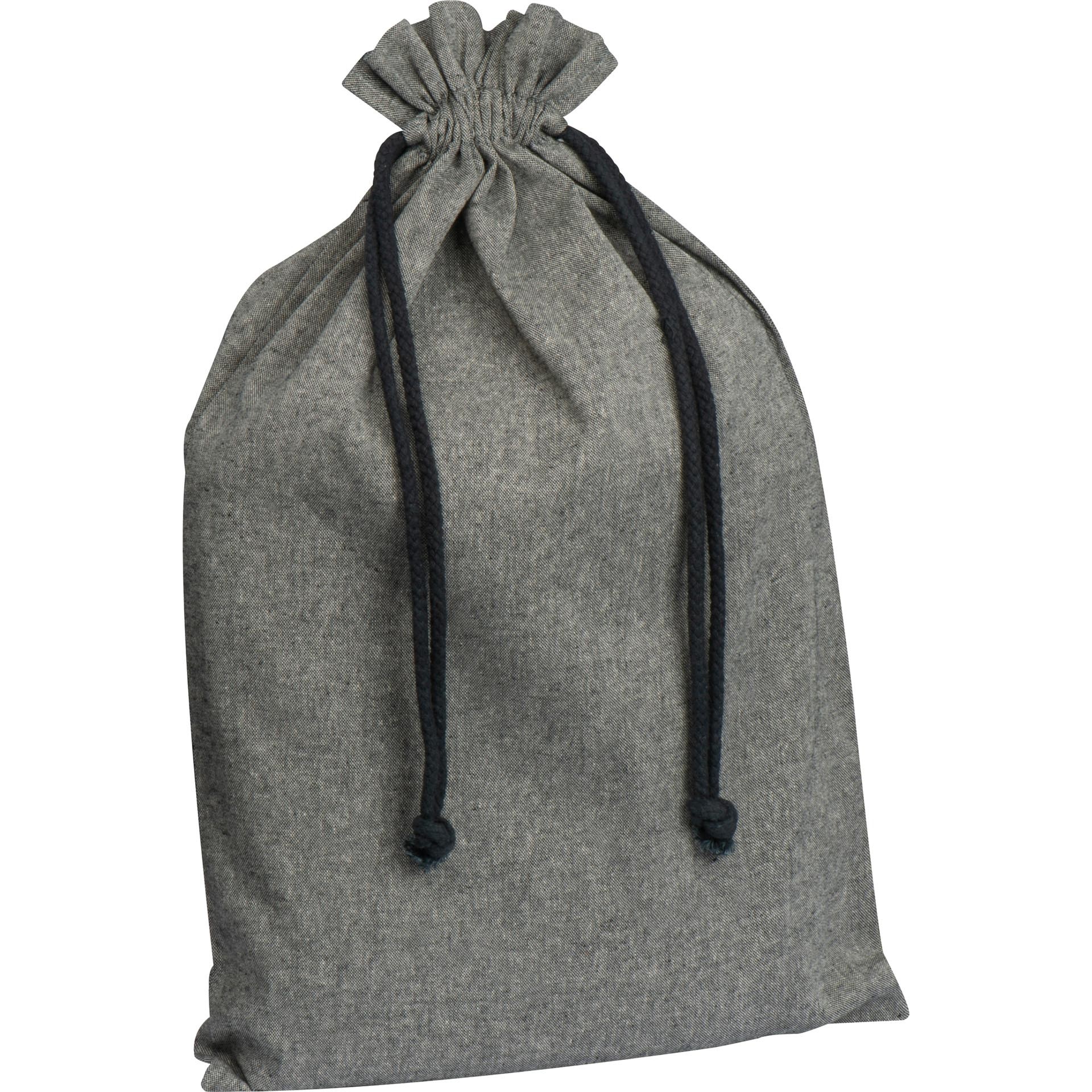 Tasche aus recycelter Baumwolle mit Kordel