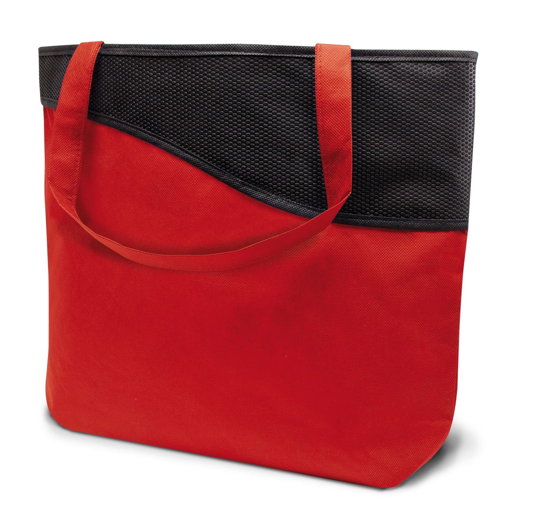 Moderne PP-Einkaufstasche "Lille" mit Reißverschlu