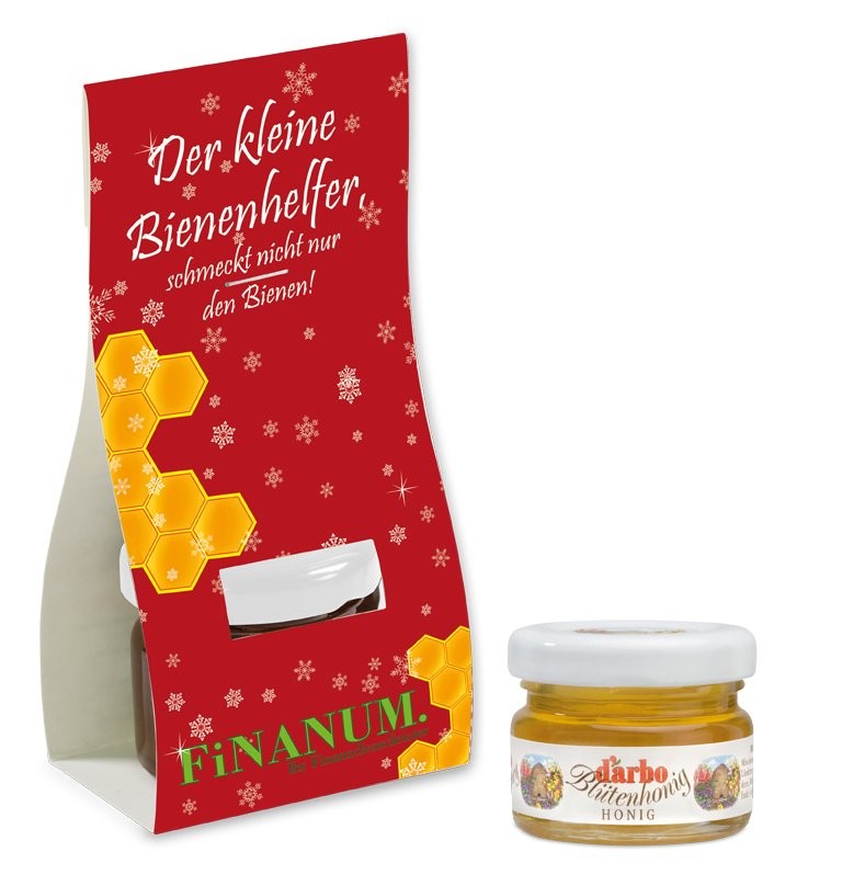 Deutscher Honig mit Logo, Werbegeschenke