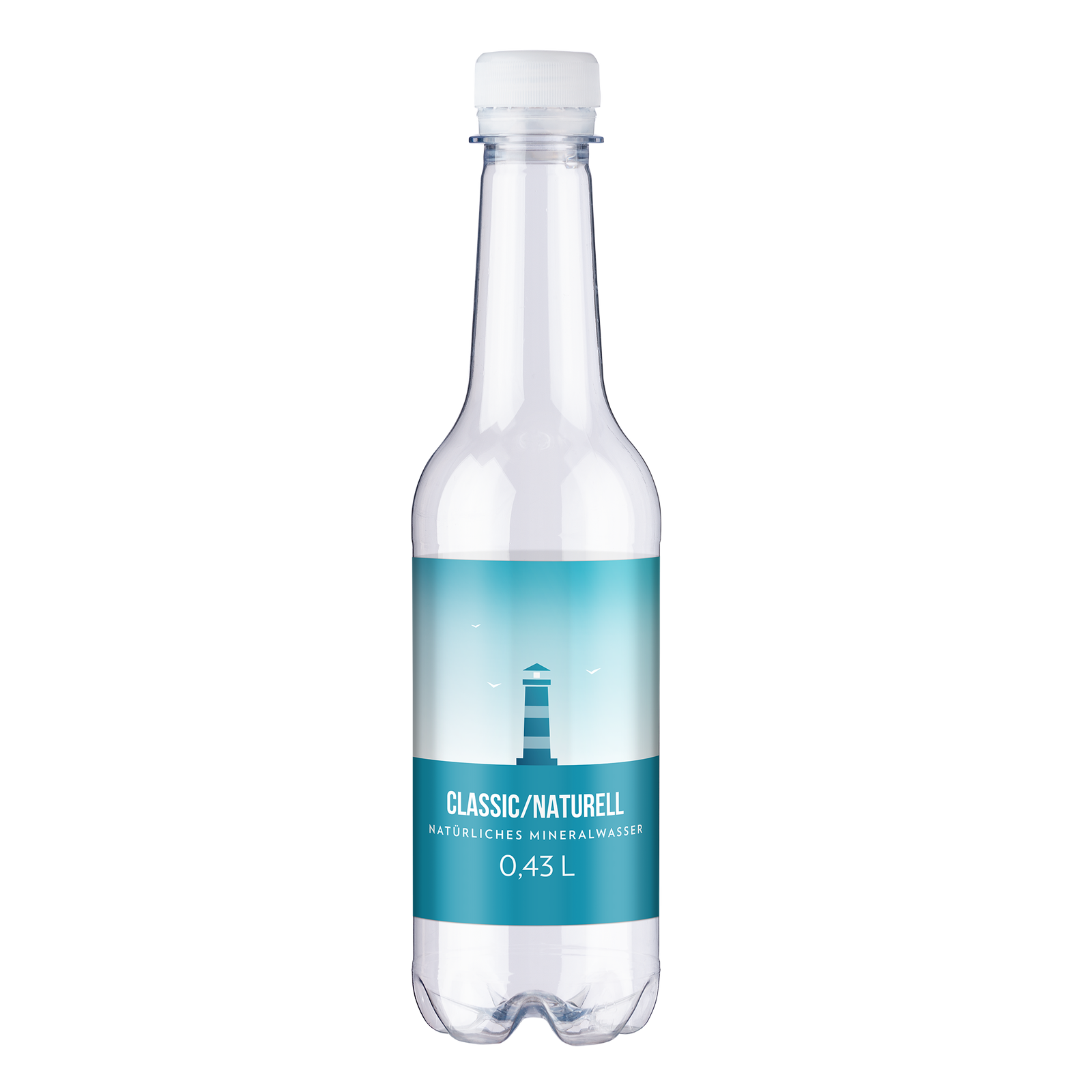 Mineralwasser, 0,43l  "Longneck"