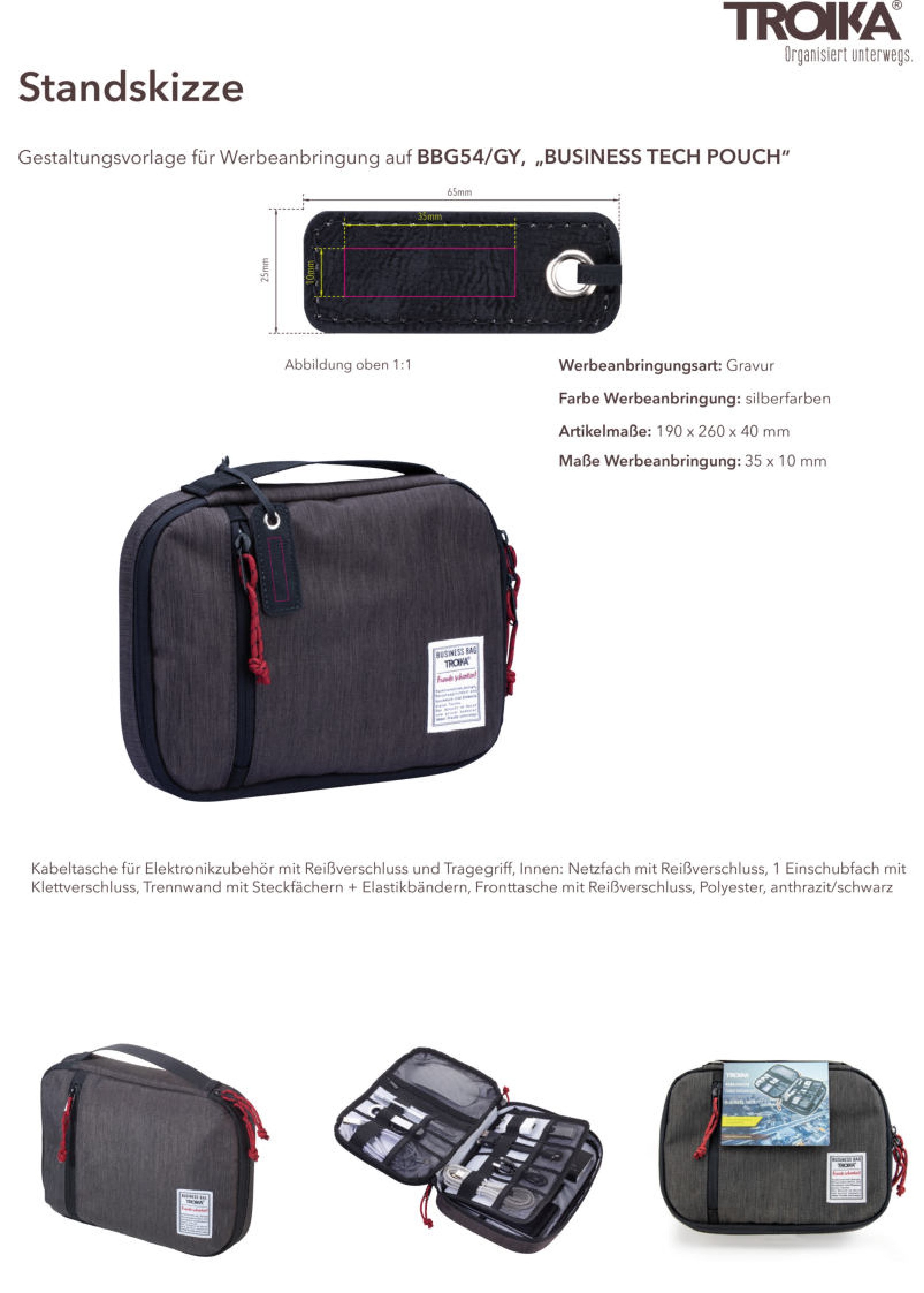FINPAC Elektronische Tasche Kabeltasche - Elektronik zubehör