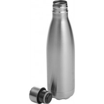Isolierflasche Sumatra (500 ml) aus Edelstahl - Silber
