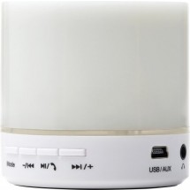 BT-Wireless Lautsprecher Candle aus Kunststoff - Weiß