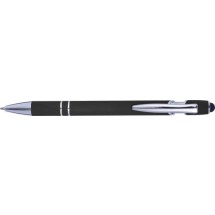 Kugelschreiber Wangerooge mit Touchfunktion - Schwarz