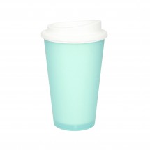 Kaffeebecher Premium Frozen - lightblue-transp.