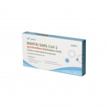 COVID-19 Antigen Rapid Test, 1er Set, Lolli-/Nasaltest, mehrfarbig