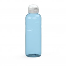 Trinkflasche Carve "Sports" colour 1,0 l, transparent-blau