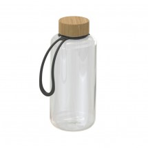 Trinkflasche Natural klar-transparent inkl. Strap 1,0 l - transparent