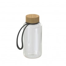 Trinkflasche Natural klar-transparent inkl. Strap 0,7 l - transparent