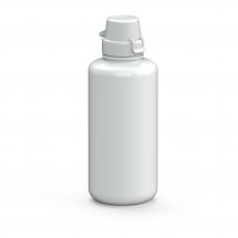 Trinkflasche "School" Colour 1,0 l, weiß/weiß