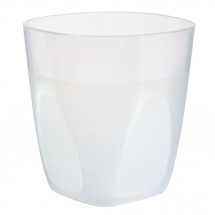 Trinkbecher Mini Cup 0,2 l, transparent-milchig