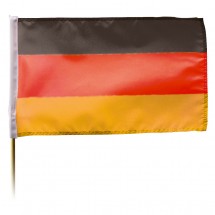 Fahne "Holzstab", Deutschland-Farben
