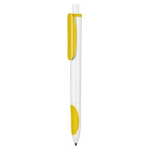 Kugelschreiber ELLIPS-weiss/zitronen-gelb