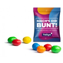 M&M's Peanuts im Werbetütchen | 10 g | Standard-Folie transparent | 1-farbig