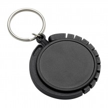 Schlüsselanhänger mit Taschenhaken REFLECTS-GRAZ BLACK