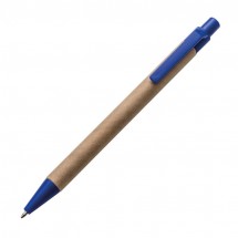 Pappkugelschreiber - blau