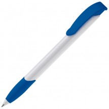 Kugelschreiber Apollo Hardcolour - White / Royal blue