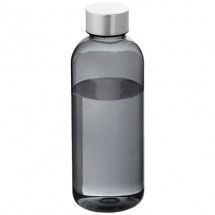 Spring Flasche - transparent schwarz / silber