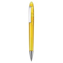 Kugelschreiber HAVANNA TRANSPARENT - sonnenblumen gelb
