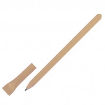 Kugelschreiber aus Pappe - braun