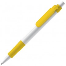 Kugelschreiber Vegetal Pen - Weiss / Gelb