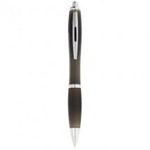 Nash Kugelschreiber durchsichtig mit schwarzem Griff - schwarz glänzend / Schwarz